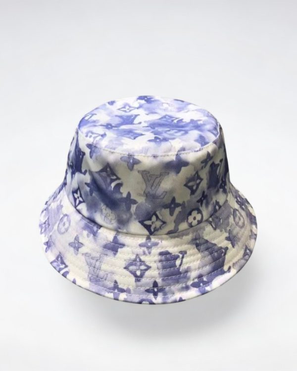 LV023 - Monogram Canvas Bucket Hat multi colour topi wanita - Purple - Image 2