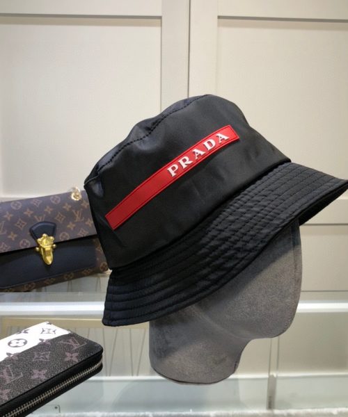 PR001 - Monogram Canvas Bucket Hat Black