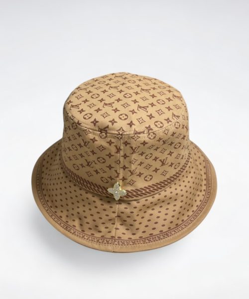 LV050 - Monogram Canvas Bucket Hat Brown