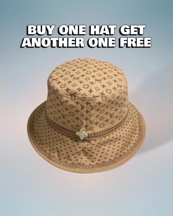 LV050 - Monogram Canvas Bucket Hat Brown