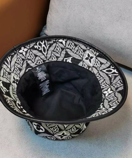 LV020 - Monogram Cotton Since 1854 Black Monogram Bucket Hat