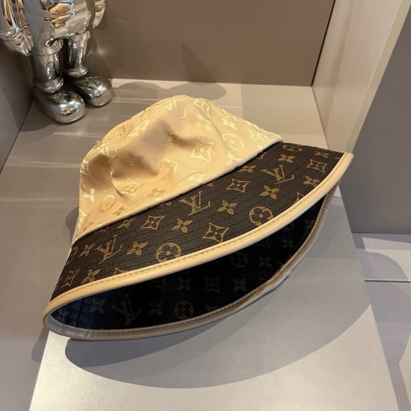 LV065 - Monogram Canvas Bucket Hat Beige - Image 6