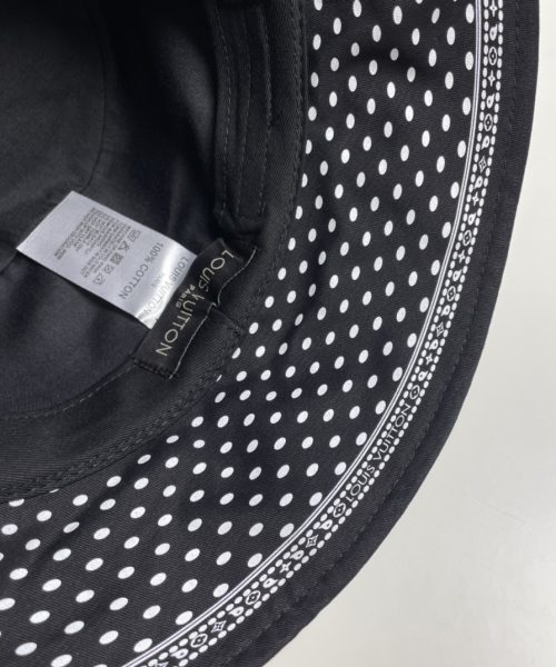 LV049 - Monogram Canvas Bucket Hat Black