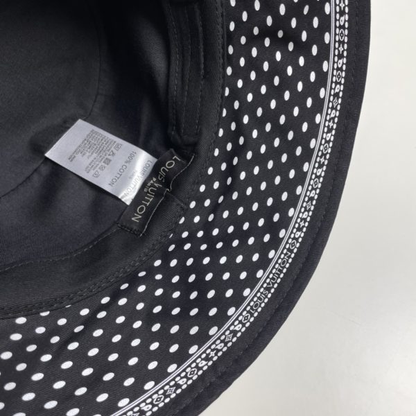 LV049 - Monogram Canvas Bucket Hat Black - Image 5