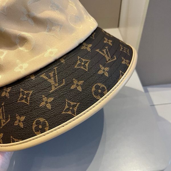 LV065 - Monogram Canvas Bucket Hat Beige - Image 5
