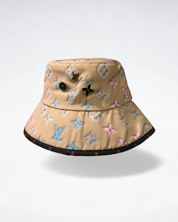 LV038 - Monogram Canvas Bucket Hat Beige - Image 2