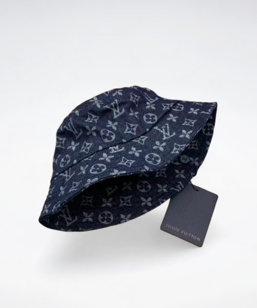 LV021 - Monogram Cotton Bucket Hat Blue