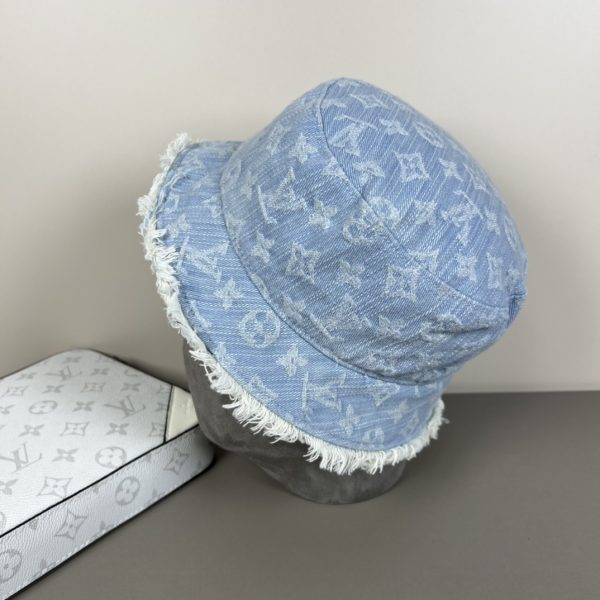 LV001 - Monogram Denim Bucket Hat - Image 3
