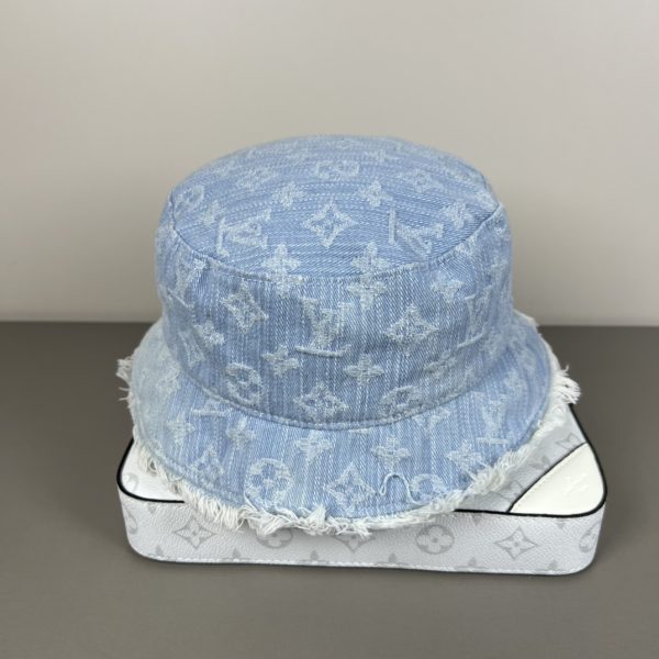 LV001 - Monogram Denim Bucket Hat - Image 4