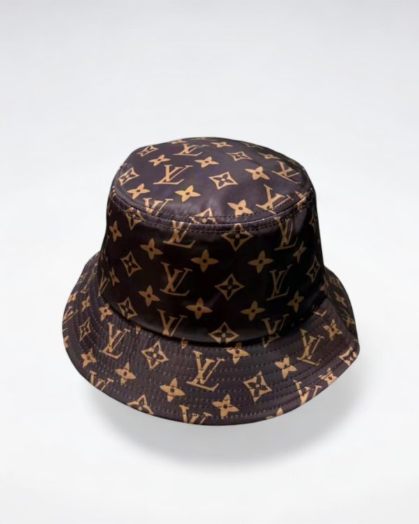 LV006 - Monogram Canvas Bucket Hat Brown - Image 2