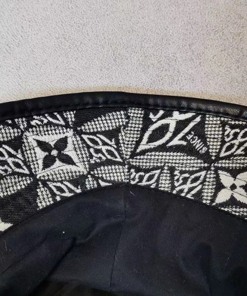 LV020 - Monogram Cotton Since 1854 Black Monogram Bucket Hat