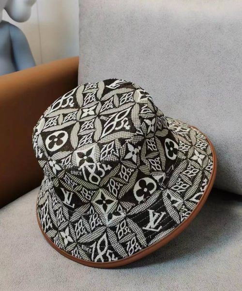 LV019 - Monogram Cotton Since 1854 Brown Monogram Bucket Hat