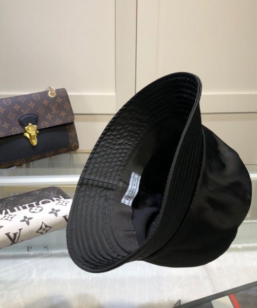 PR001 - Monogram Canvas Bucket Hat Black