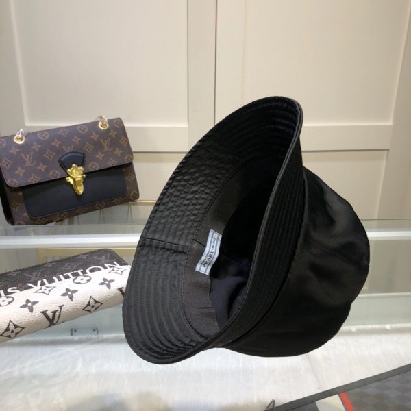 PR001 - Monogram Canvas Bucket Hat Black - Image 7