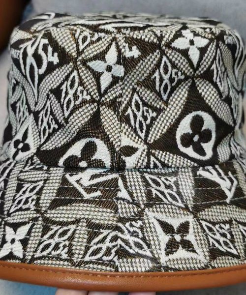 LV019 - Monogram Cotton Since 1854 Brown Monogram Bucket Hat