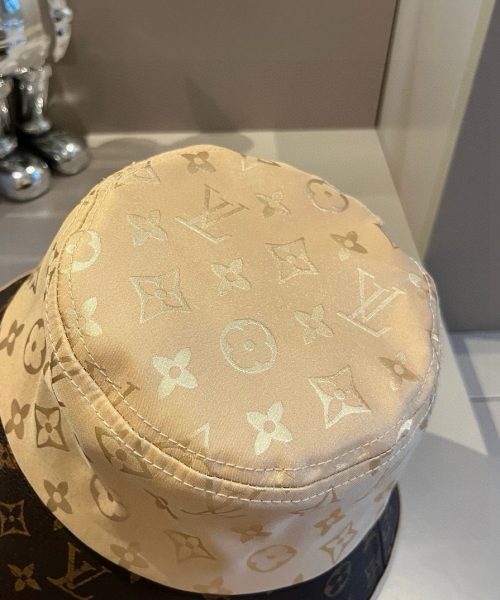 LV065 - Monogram Canvas Bucket Hat Beige