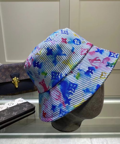 LV011 - Monogram Canvas Bucket Hat Multi Color