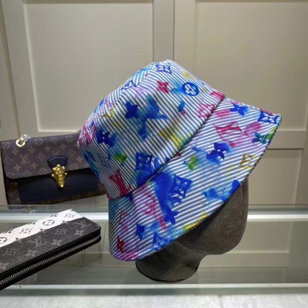 LV011 - Monogram Canvas Bucket Hat Multi Color - Image 4