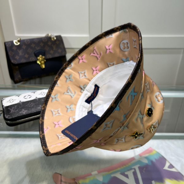 LV038 - Monogram Canvas Bucket Hat Beige - Image 3