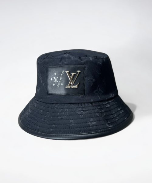 LV062 - Monogram Canvas Bucket Hat Black