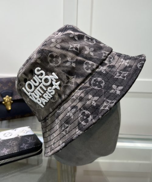 LV063 - Monogram Canvas Bucket Hat Brown
