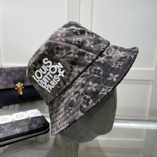 LV063 - Monogram Canvas Bucket Hat Brown - Image 2