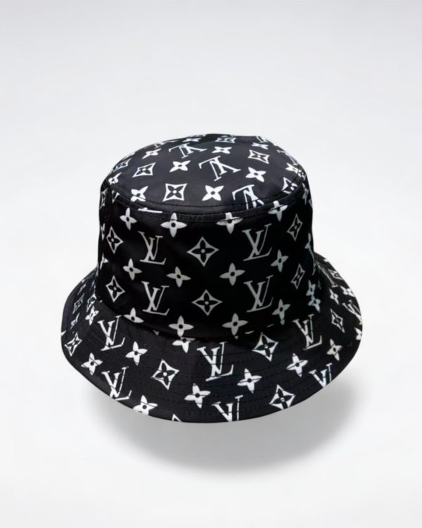 LV009 - Monogram Canvas Bucket Hat Black - Image 2