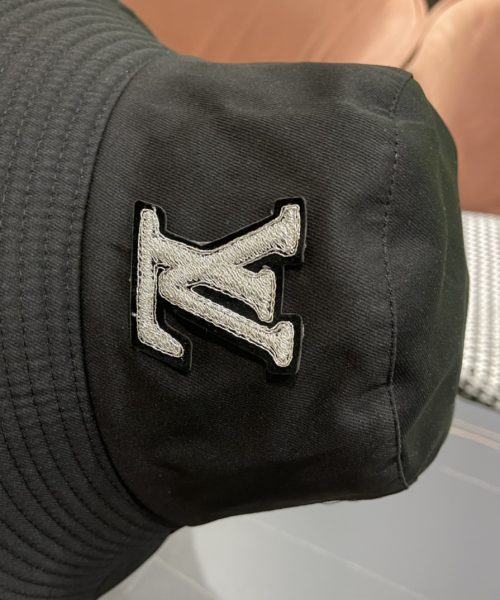 LV067 - Logo Canvas Bucket Hat Black