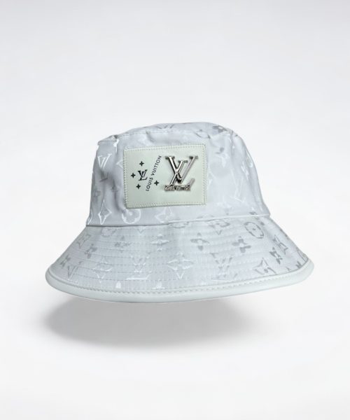 LV061 - Monogram Canvas Bucket Hat White