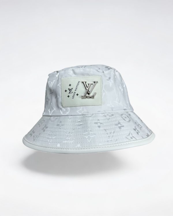 LV061 - Monogram Canvas Bucket Hat White - Image 2