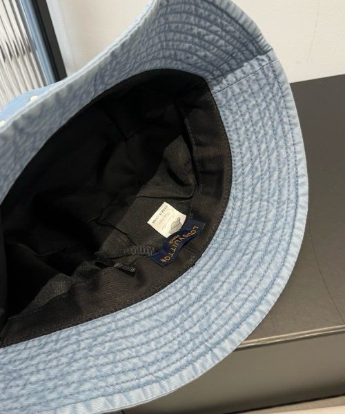 LV041 - Logo Cotton Bucket Hat Blue