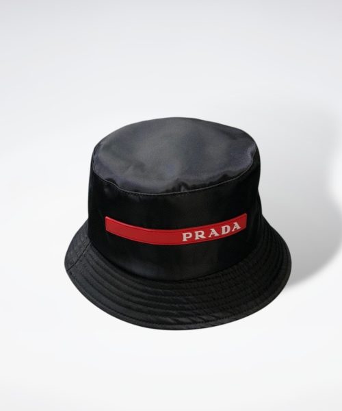 PR001 - Monogram Canvas Bucket Hat Black