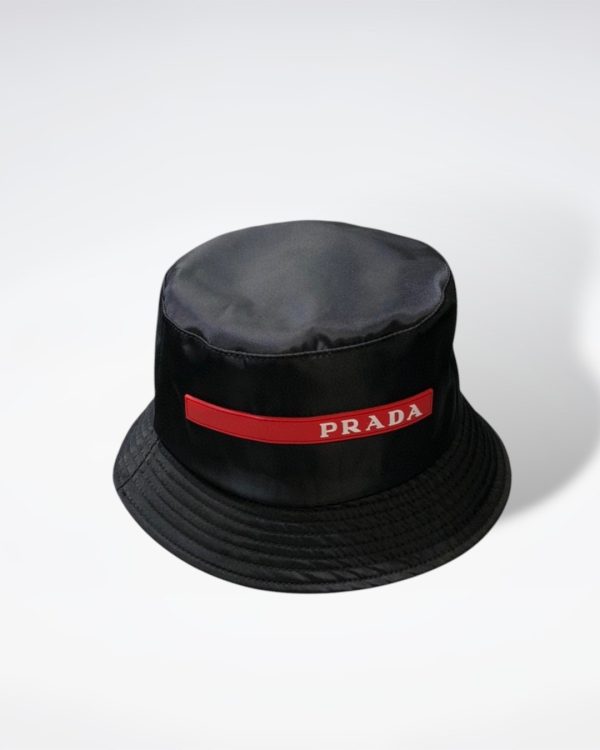 PR001 - Monogram Canvas Bucket Hat Black - Image 2