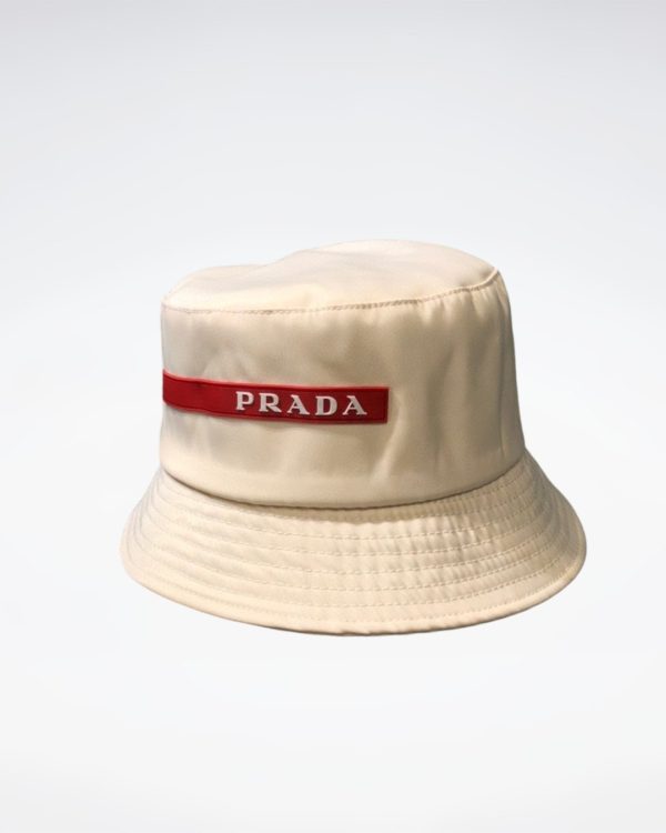 PR002 - Monogram Canvas Bucket Hat Cream - Image 2