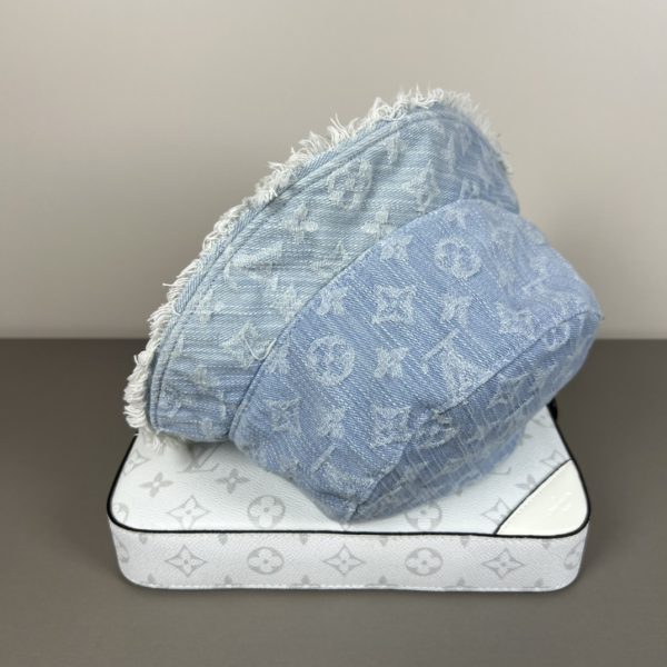 LV001 - Monogram Denim Bucket Hat - Image 9