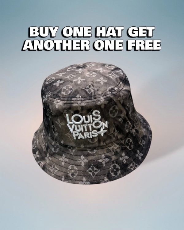 LV063 - Monogram Canvas Bucket Hat Brown