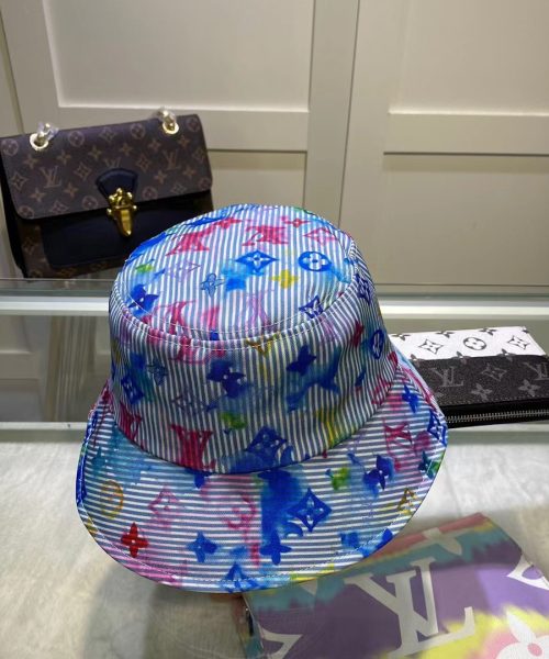 LV011 - Monogram Canvas Bucket Hat Multi Color
