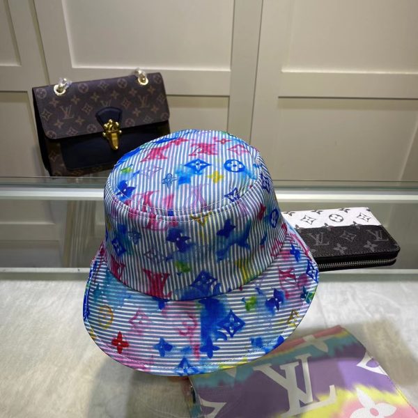 LV011 - Monogram Canvas Bucket Hat Multi Color - Image 6