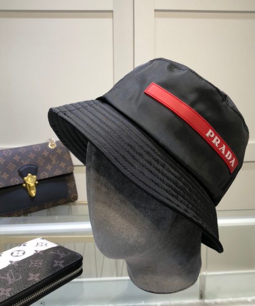 PR001 - Monogram Canvas Bucket Hat Black