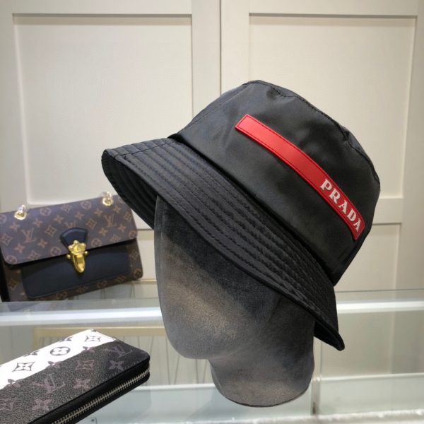 PR001 - Monogram Canvas Bucket Hat Black - Image 5