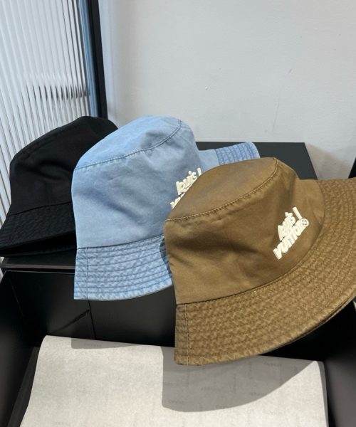 LV041 - Logo Cotton Bucket Hat Blue