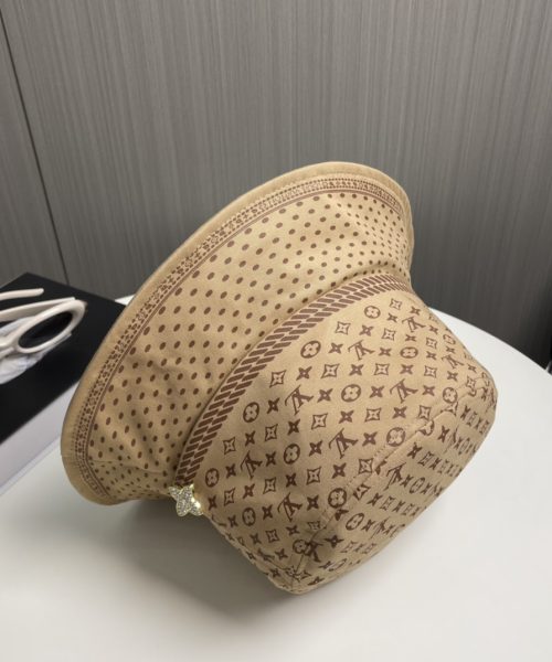 LV050 - Monogram Canvas Bucket Hat Brown