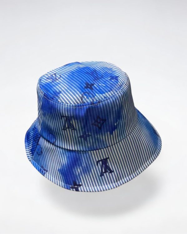 LV010 - Monogram Canvas Bucket Hat Blue - Image 2