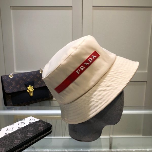 PR002 - Monogram Canvas Bucket Hat Cream - Image 5