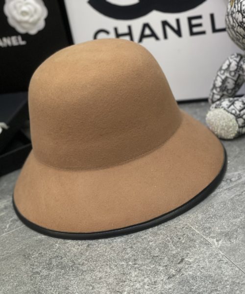 GC001 - Logo wool Bucket Hat Brown