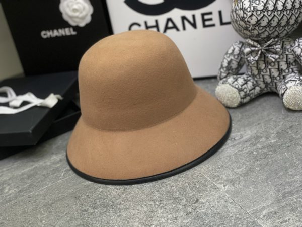 GC001 - Logo wool Bucket Hat Brown - Image 5