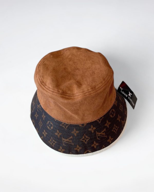LV030 - Monogram Canvas Bucket Hat Brown - Image 2