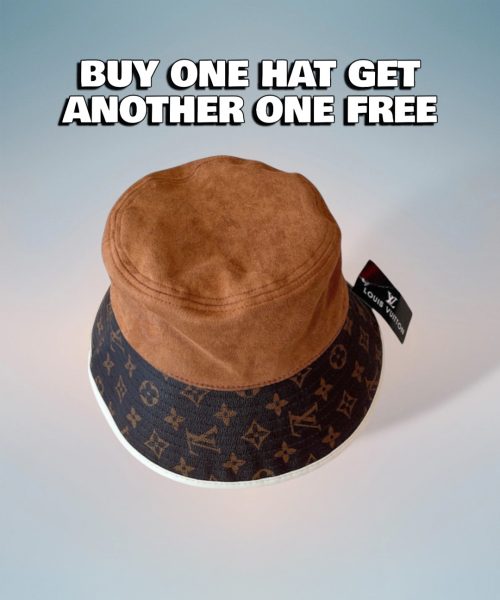 LV030 - Monogram Canvas Bucket Hat Brown