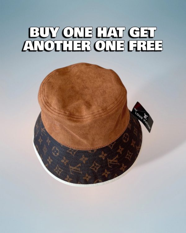 LV030 - Monogram Canvas Bucket Hat Brown