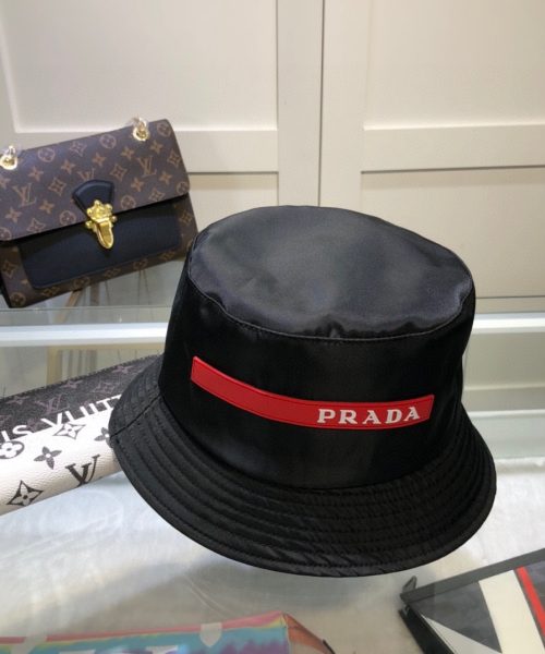 PR001 - Monogram Canvas Bucket Hat Black